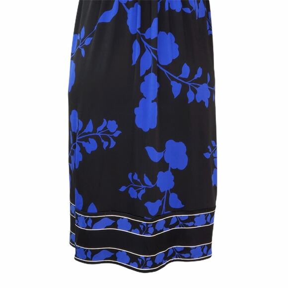 BCBGMaxazria Floral Hi Neck Dress - Picture 9 of 12